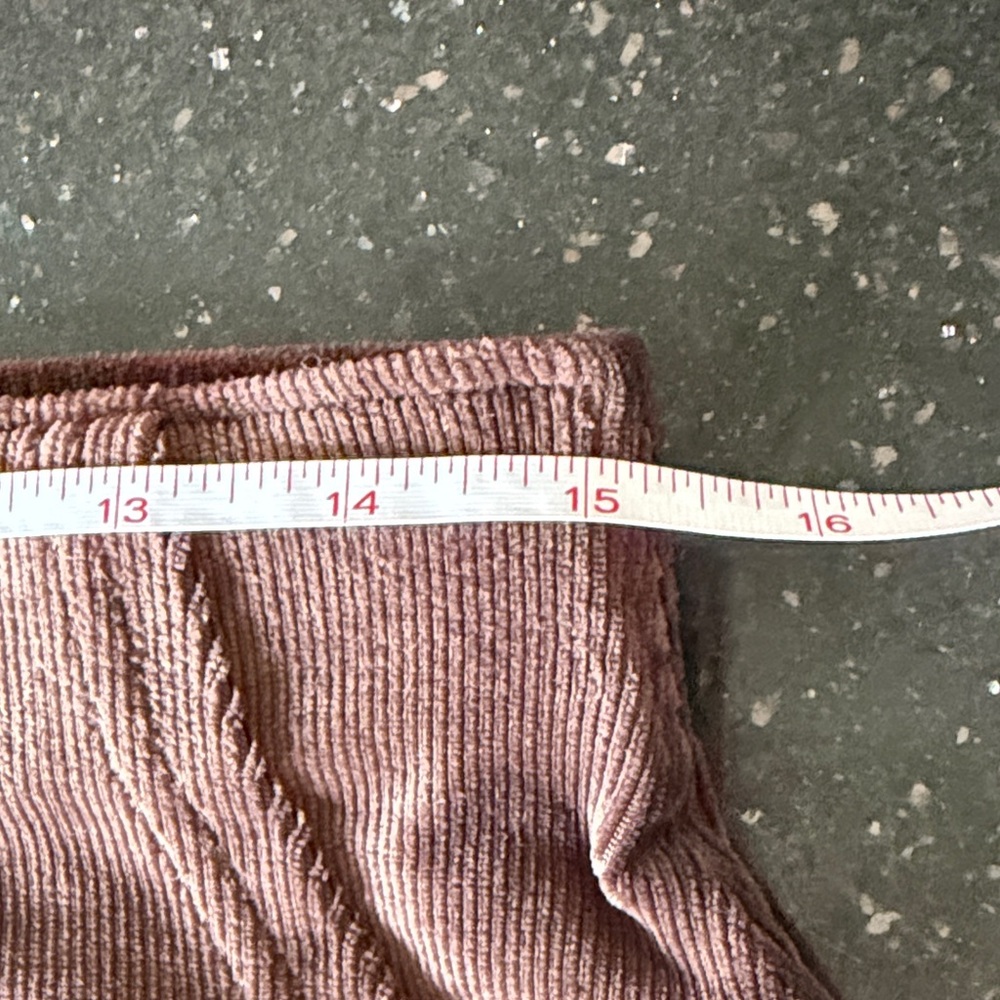 LuLaRoe Chocolate Button-Front Mini Skirt - Picture 5 of 11